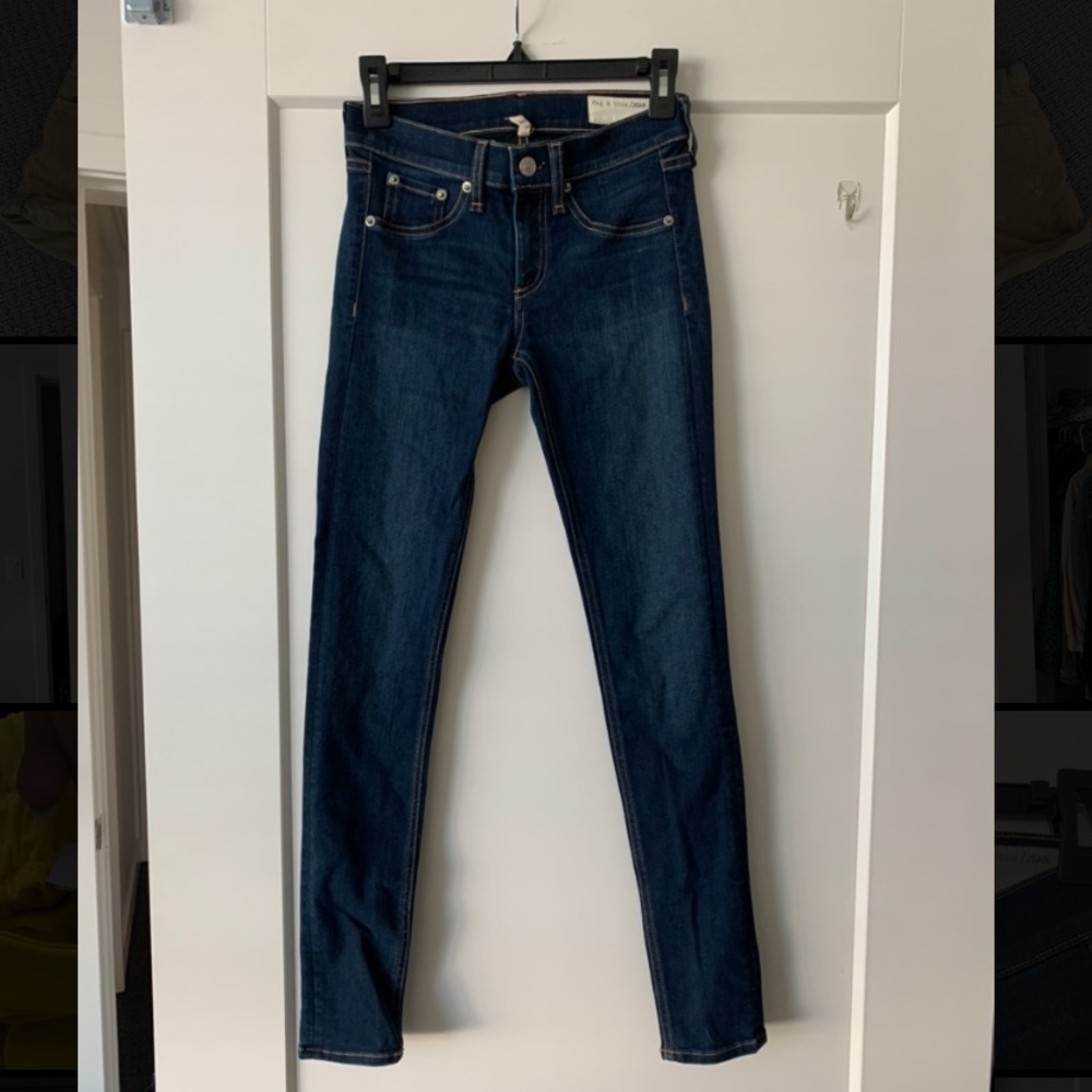 Rag & bone Dark Skinny Jeans (NEVER BEEN WORN)